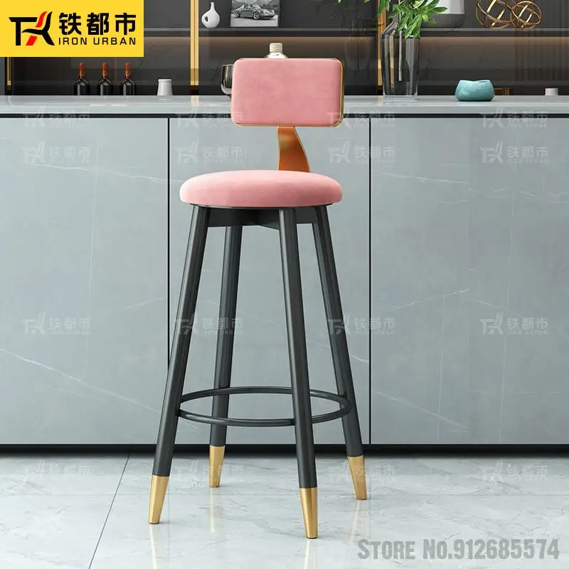 Барные стулья вращающиеся и подъемные современные минималистичные барные