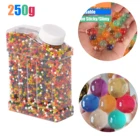 250 г, кристальная почва, грязь, детская игрушка, водные бусины для детей, цветы, растущие, orbeez, цвет органической воды, домашний декор в горшке