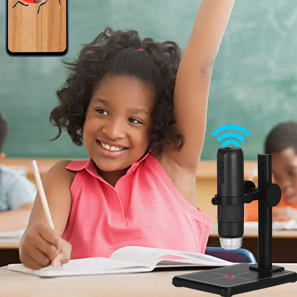 Электронный микроскоп для планшетов с регулируемым увеличением 50-1000 раз