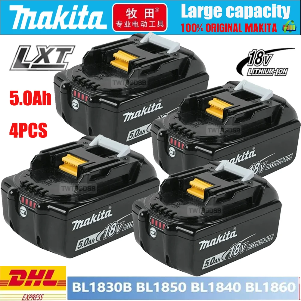 Аккумулятор Makita BL1860B Li-Ion 6.0 Ач