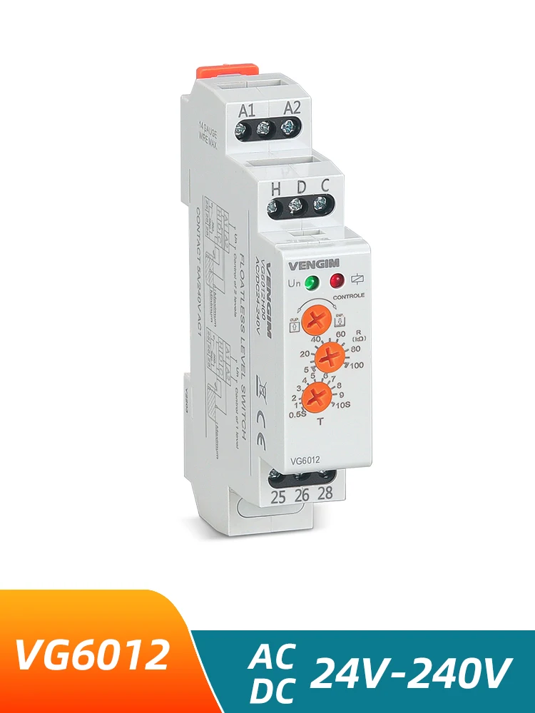 

Реле контроля уровня жидкости VENGIM 6012 220В