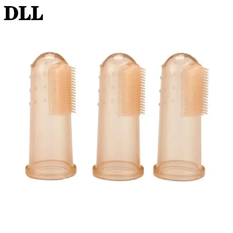 

1 шт., детская Силиконовая зубная щётка