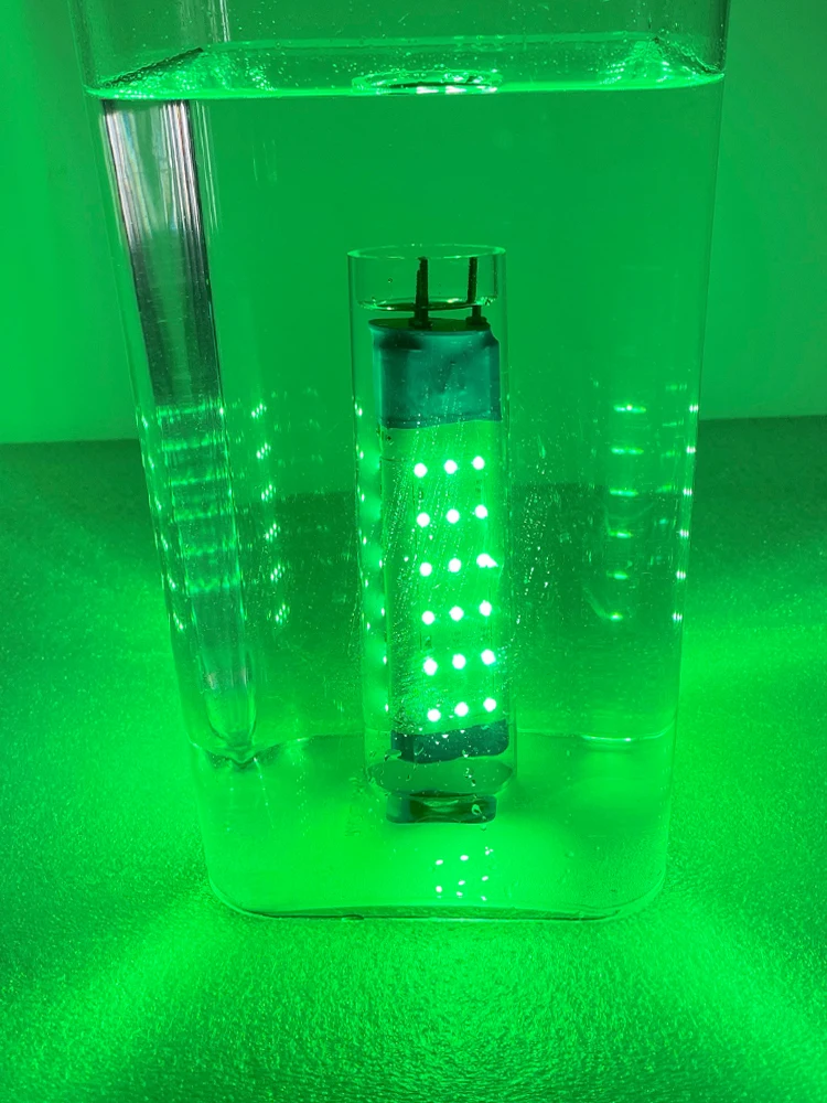 

30W battery touching water to bright no wire chargeable led underwater boat net marine fishing light