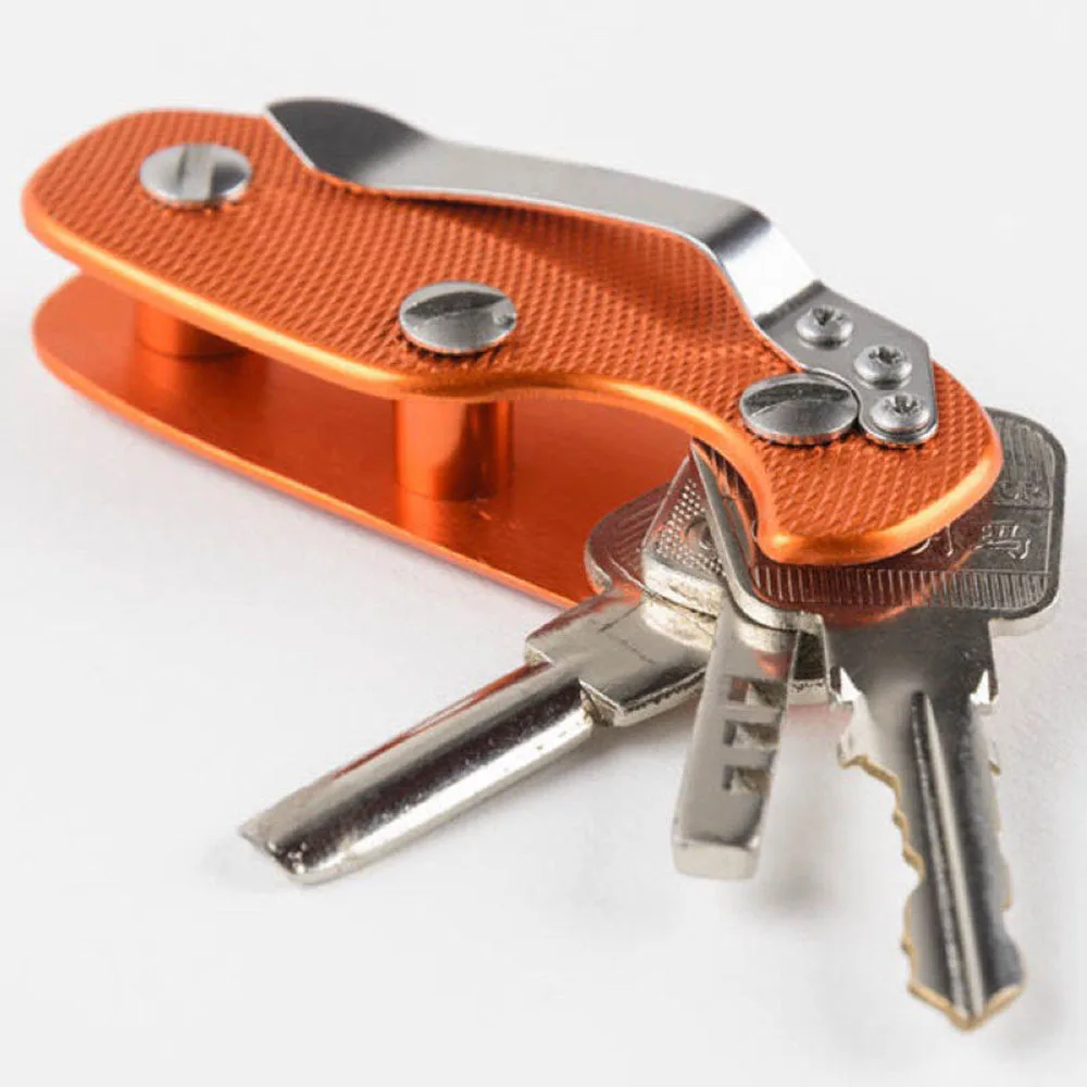 Smart Key Holder Portable Pouch Bag Case Wallet Holder Chain Car Key Wallet Housekeeper EDC Pocket Key Organizer Tools for Men images - 6