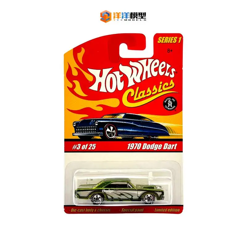 

Hot Wheels classics 1:64 1970 dodge dart Collection of die cast alloy trolley model ornaments