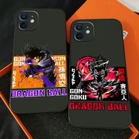 dragon ball anime phone case for funda iphone 13 11 pro max 12 mini x xr xs max 6 6s 7 8 plus celular soft etui liquid silicon