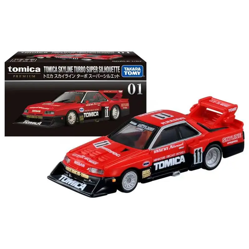 Фото Takara Tomy Tomica Премиум-модель Mini TOMICA SKYLINE TURBO SUPER SILHOUETTE TP01, литая под давлением модель из сплава, игрушки, фигурки в стиле фэнтези, подарок №2