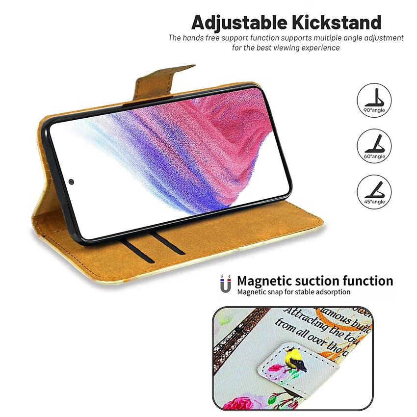 Для Infinix Hot 10i 10T 10S Note 10 Tecno Spark 7 7T 7P Go Camon 16 17 17P Pro ITEL P37 A14 Кошелек откидной кожаный