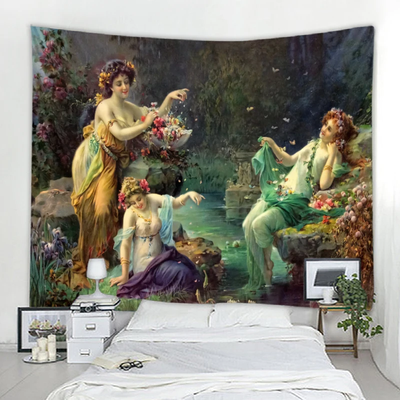 

Настенный гобелен ZHENZHENRISHANG Mandala 100% полиэстер