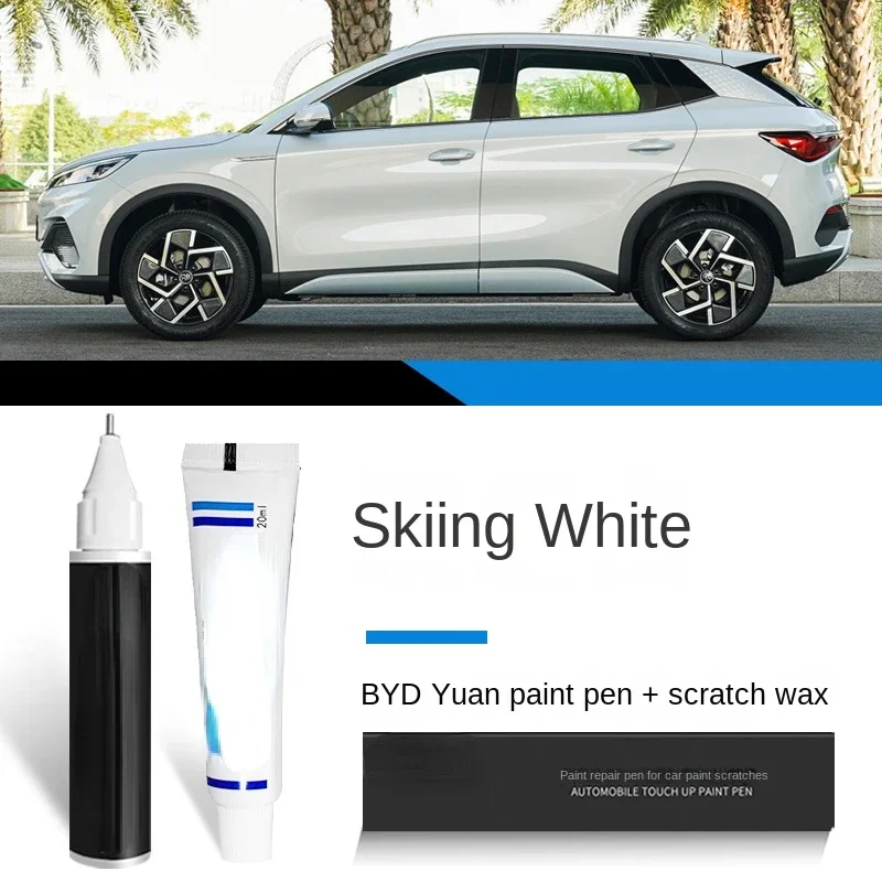 

Ручка для рисования подходит для BYD Yuan Pro BYD ATTO 3, ручка для ремонта краски Crystal White Yuan Plus, ремонт краски для царапин автомобиля BYD ATTO 3