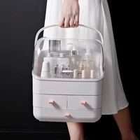 cosmetic storage box large capacity makeup organizer drawer jewelry nail polish container portable