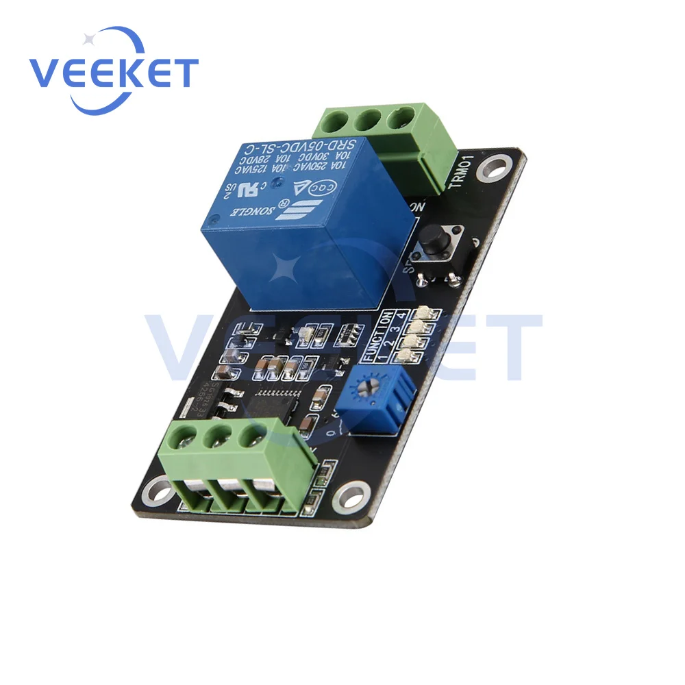 

Многофункциональное реле времени задержки TRM01 Φ реле времени с самоблокировкой реле задержки 5 В/12 В/24 В постоянного тока (опционально)