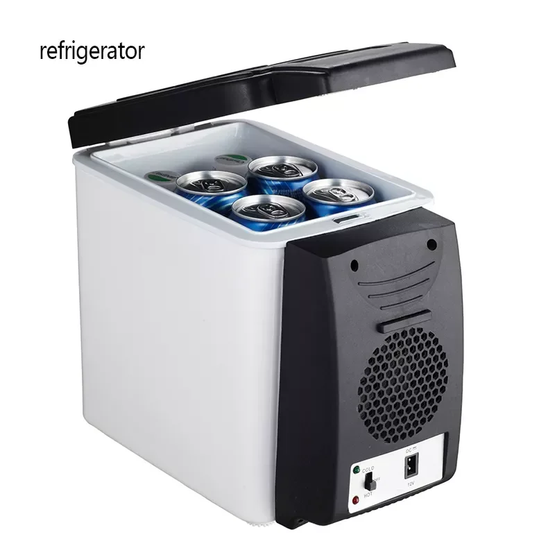 Electrical Appliances Refrigeration Home Appliances 6L Car Refrigerator DC12V Small Refrigerator Cold Storage and Freshness