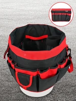 new car wash tool storage bag outdoor fishing bucket storage hanging bag garden tool organizer bag suitable for 5 gallon bucket