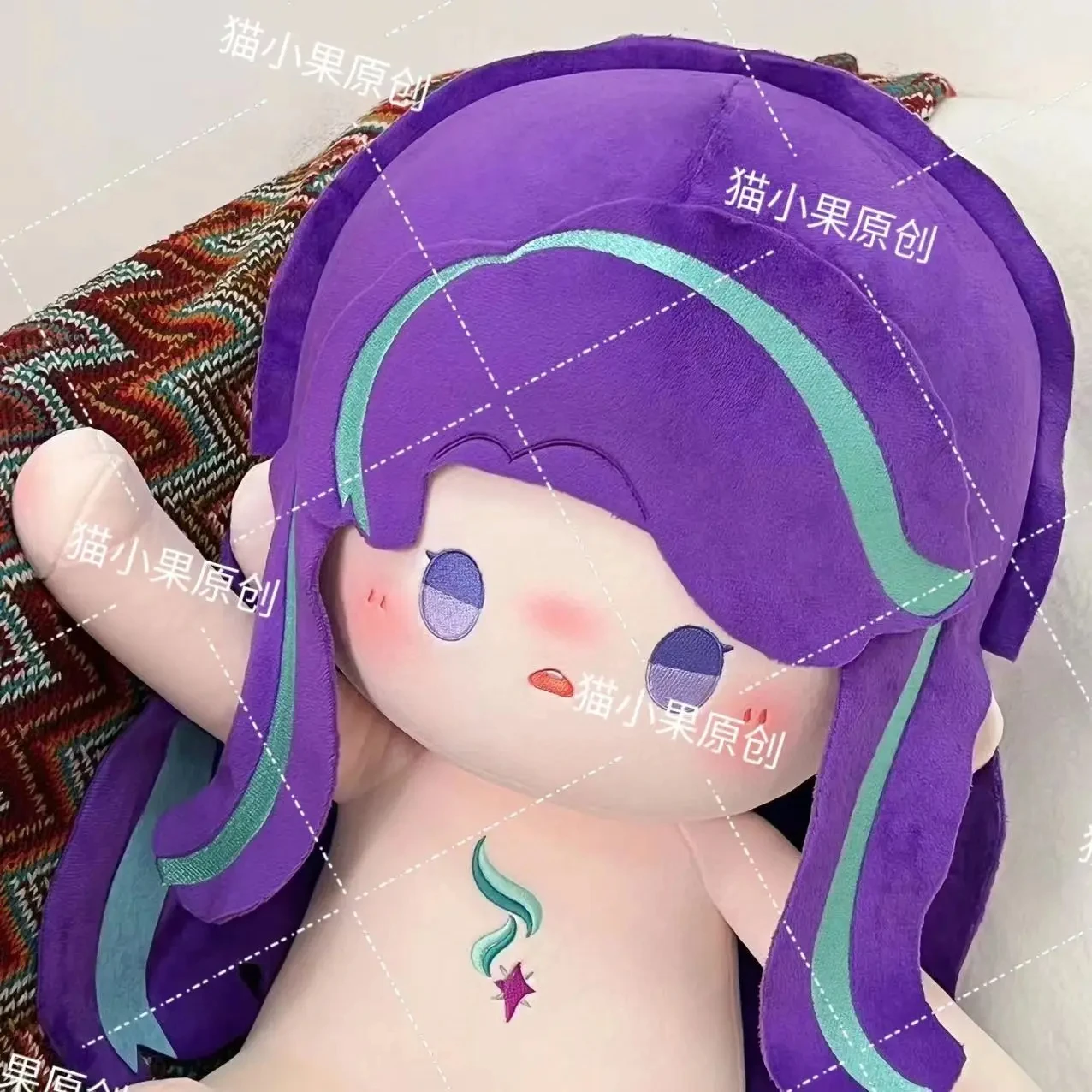 Красивая мягкая плюшевая игрушка в стиле аниме 40 см