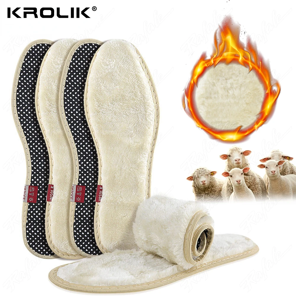 

2Pc Fur Heated Shoe Insoles Thick Winter Insole High Quality Foot Warmer Breathable Shoes Insoles Winter Outdoor Heated Unisex