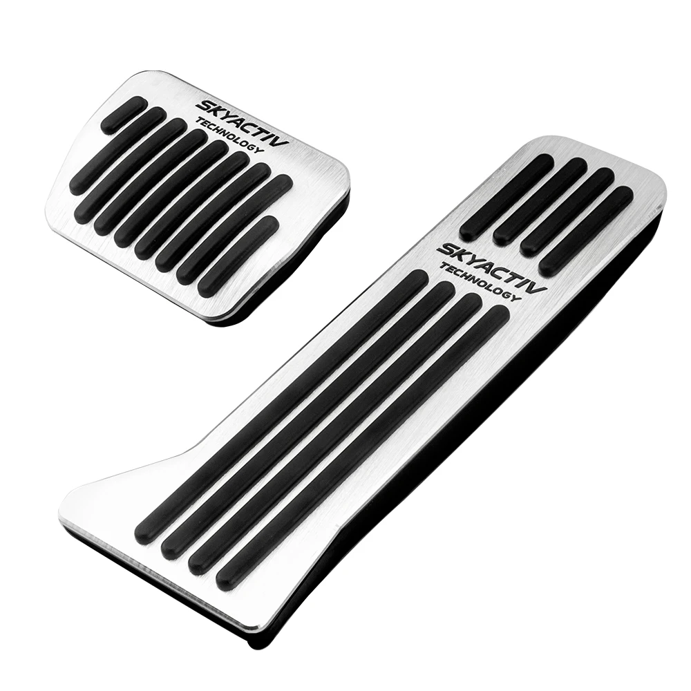 

Для Mazda 2 3 BM 6 GJ CX-5 CX5 CX 5 CX3 CX8 CX9 2012-2019 2020 2021 2022 2023 Автомобильная топливная ножная педаль тормоз педаль накладка