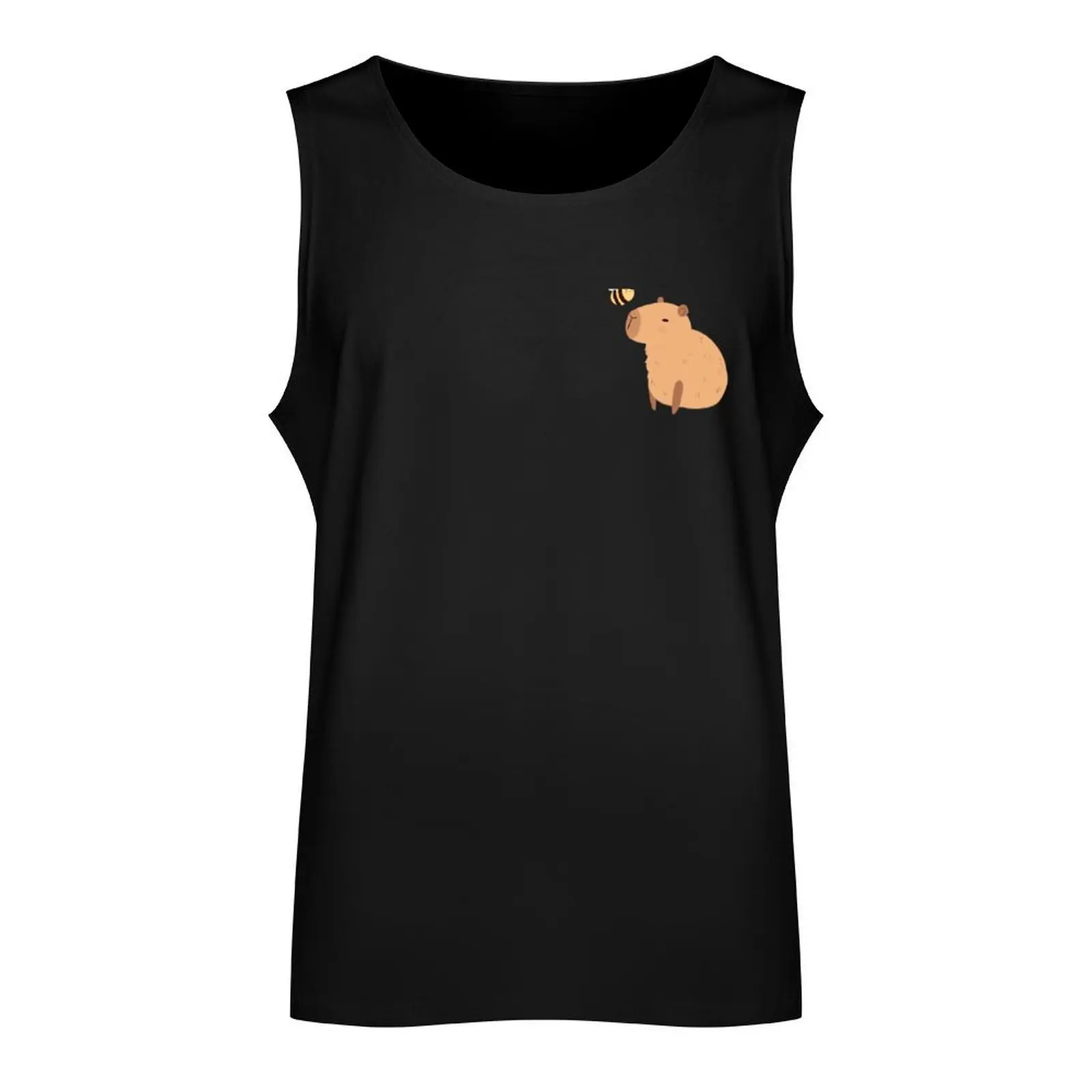 капибара с милыми пчелиными друзьями - пчелиная каппика будь счастлив милый