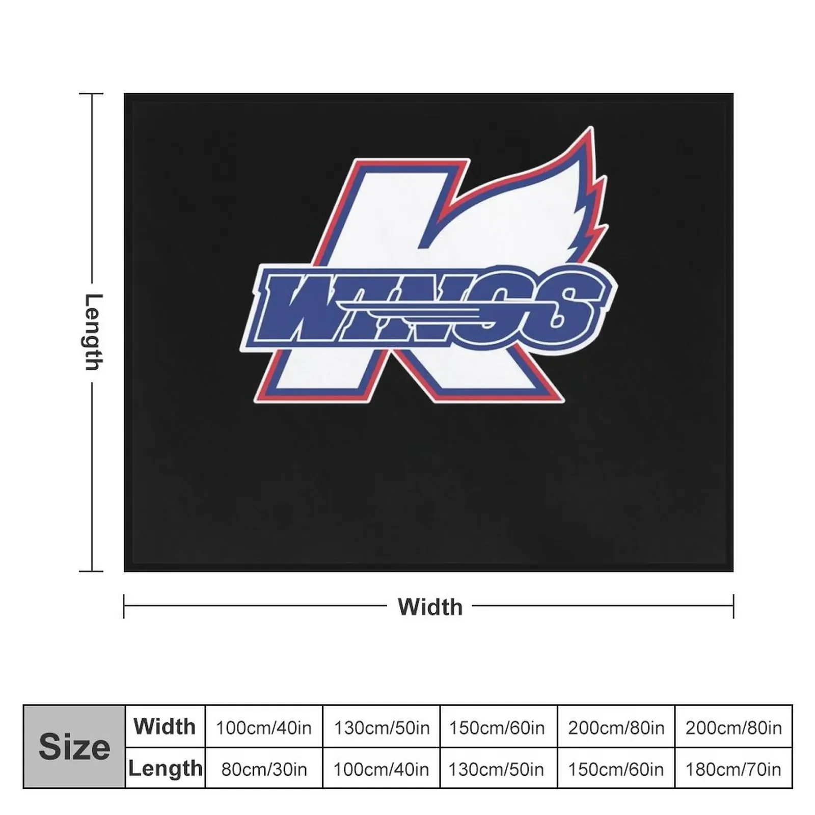 Теплое зимнее одеяло Kalamazoo Wings