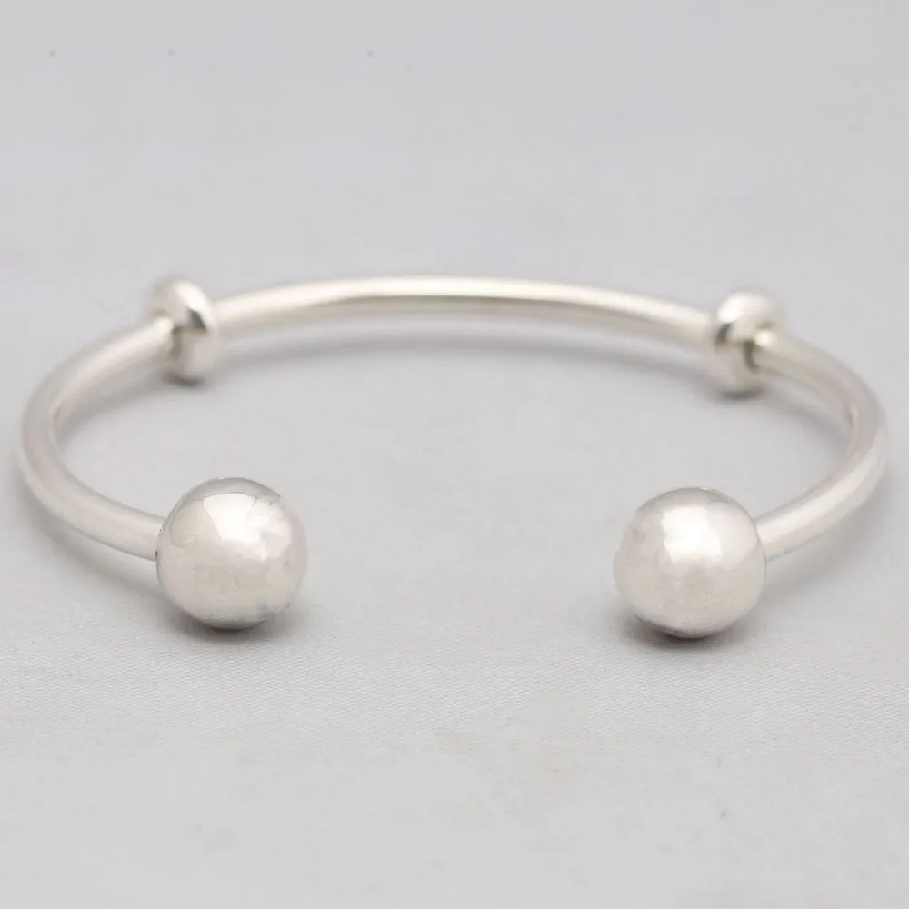 Шапочки с блестящим логотипом паве моментов из стерлингового серебра 925 пробы