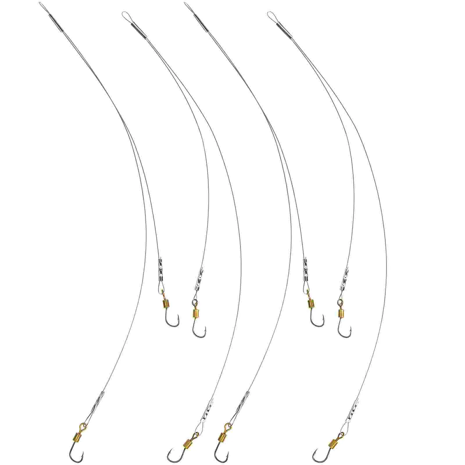 

Fishing Hook Hooks Linebait Leadersfish Small Wire Tackle Portable Accessories Gears Angling Outdoor Artificial Metal Cast Far
