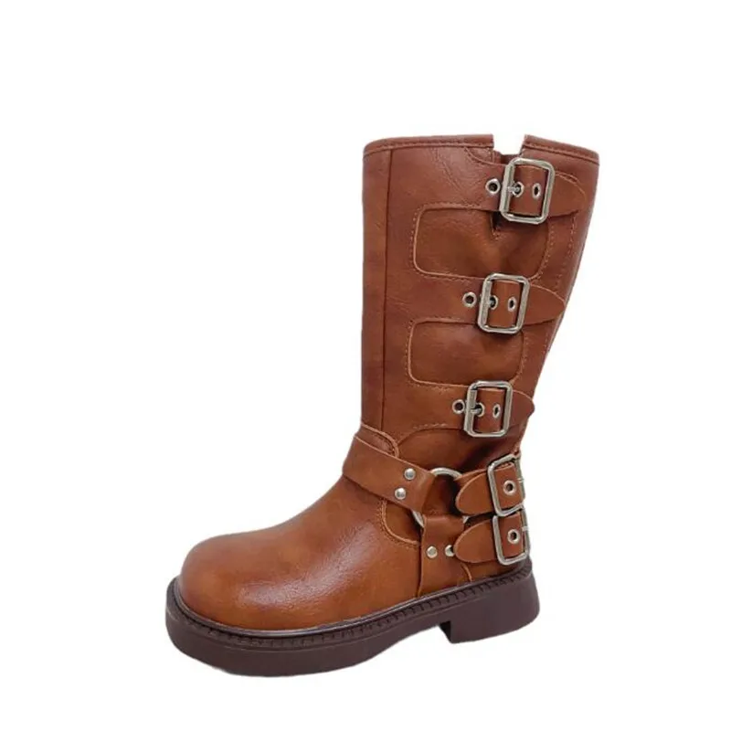 

Детские высокие ботинки из натуральной кожи, модные детские черные резиновые ботинки, дышащие ботинки для девочек с пряжкой