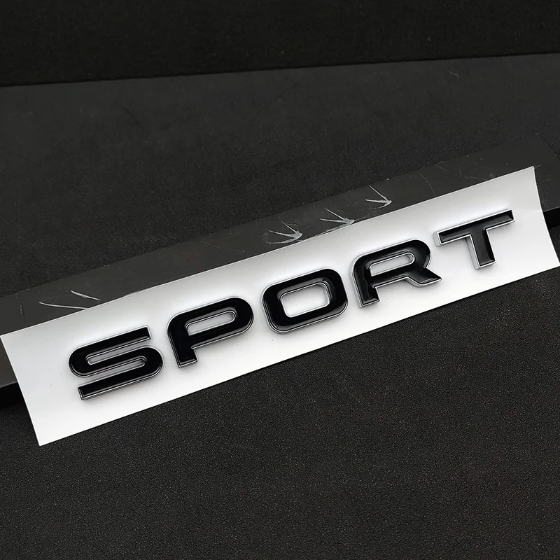 

3D ABS логотип Sport HSE эмблема буквы значок багажника автомобиля для Land Rover Range Rover L320 Discovery Sport HSE наклейка аксессуары
