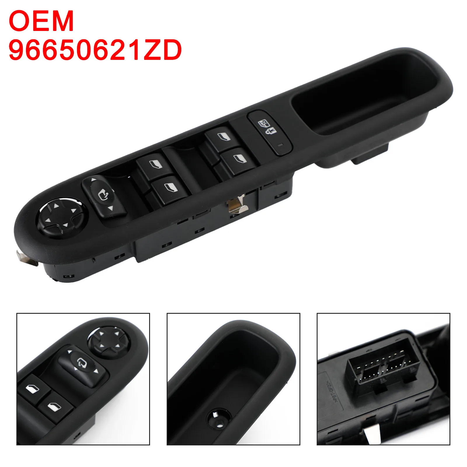 

Topteng Driver Left Master Power Window Switch For Peugeot 3008 5008 96650621ZD