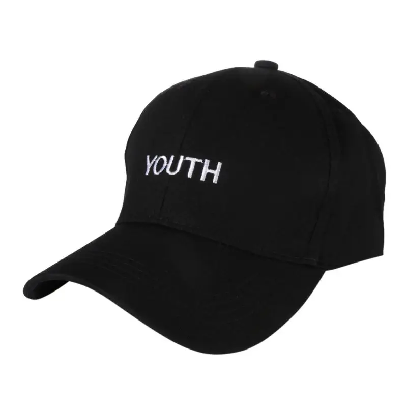 

Youth Letter Print Embroidery Sunhat Summer Baseball Cap Cotton Mens Hat Women Men Hats Snapback Hip Hop Hat For Lovers