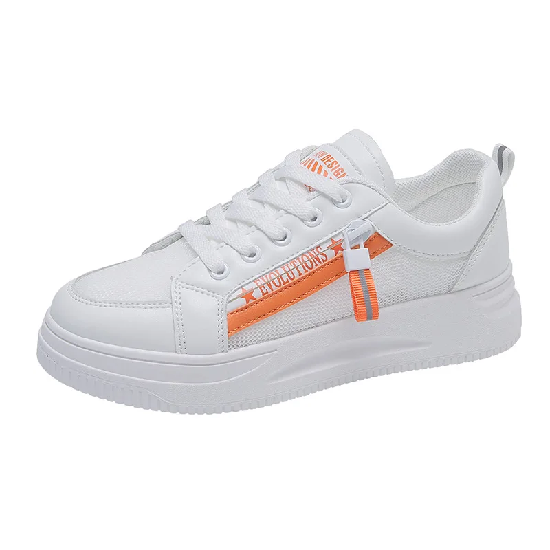 White Shoes Women's Summer New Women's Shoes Thick Bottom Korean Version All-match Student Casual Shoes Ins Tide Board Shoes