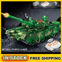rc military ww2 tank 99a vehicle model building blocks moc heavy tanks bricks city weapon construction set toys for boys gifts