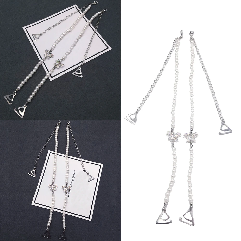 

Hot-selling Beaded Clip Double-shoulder Butterfly Shoulder Strap Diamond No Shoulder Tape Tube Top Pectoral Girdle Bra