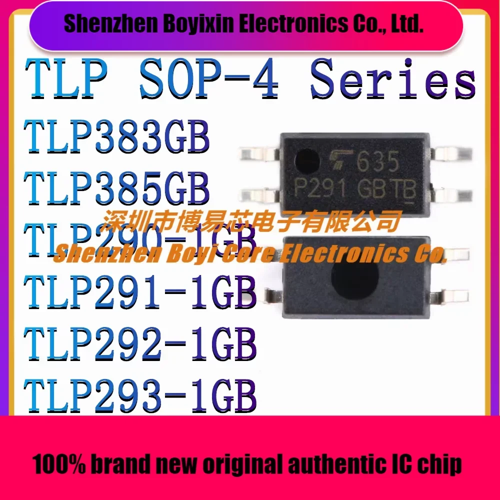 

TLP383GB TLP385GB TLP290-1GB TLP291-1GB TLP292-1GB TLP293-1GB GR New Original Authentic Optocoupler Chip IC SOP-4