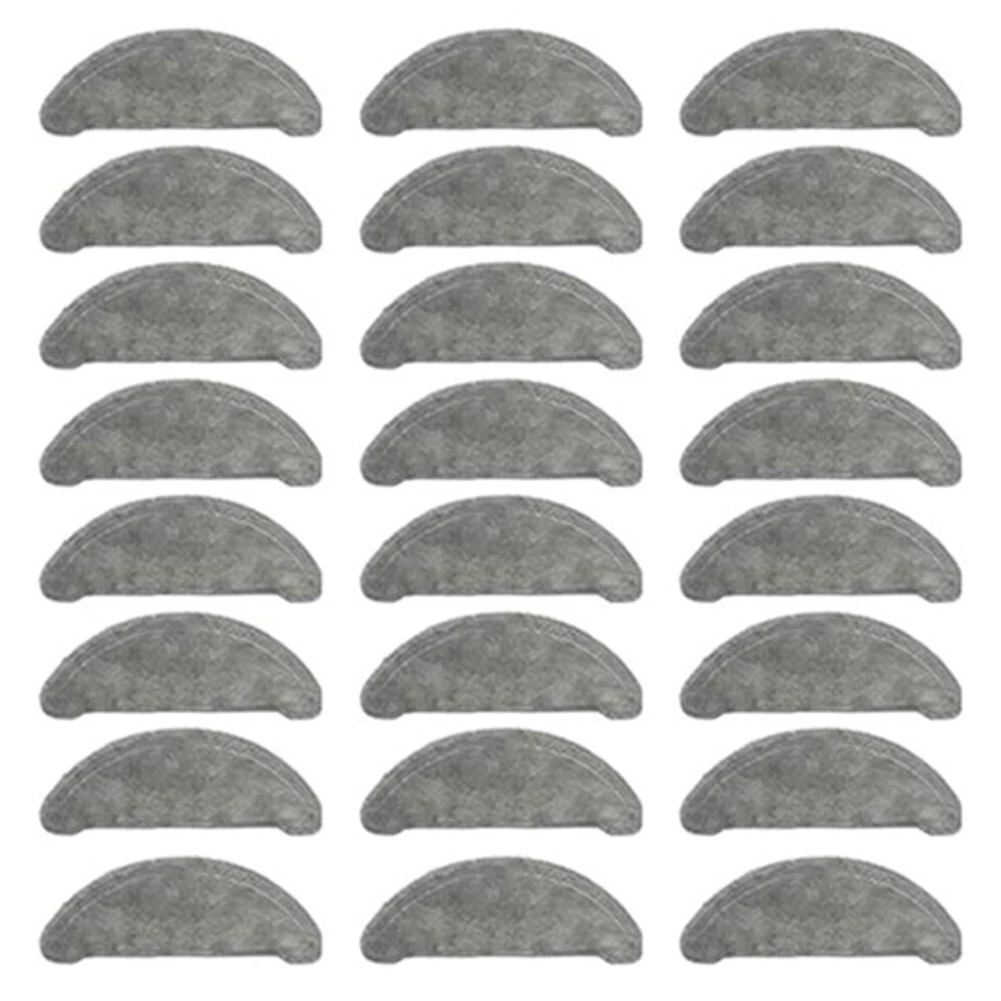 

24Pcs Washable Mop Cloths Replaceblment Spare Parts for Roidmi Eve Plus Robot Vacuum Cleaner Moping Cloth Accessories