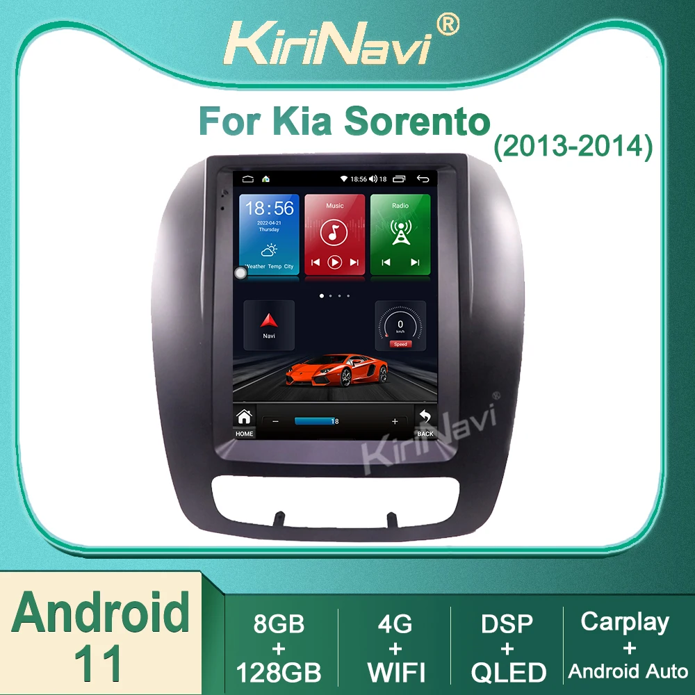 

Kirinavi For Kia Sorento 2013-2014 Android 11 Car Radio DVD Multimedia Video Player Stereo Auto Navigation GPS 4G Autoradio DSP