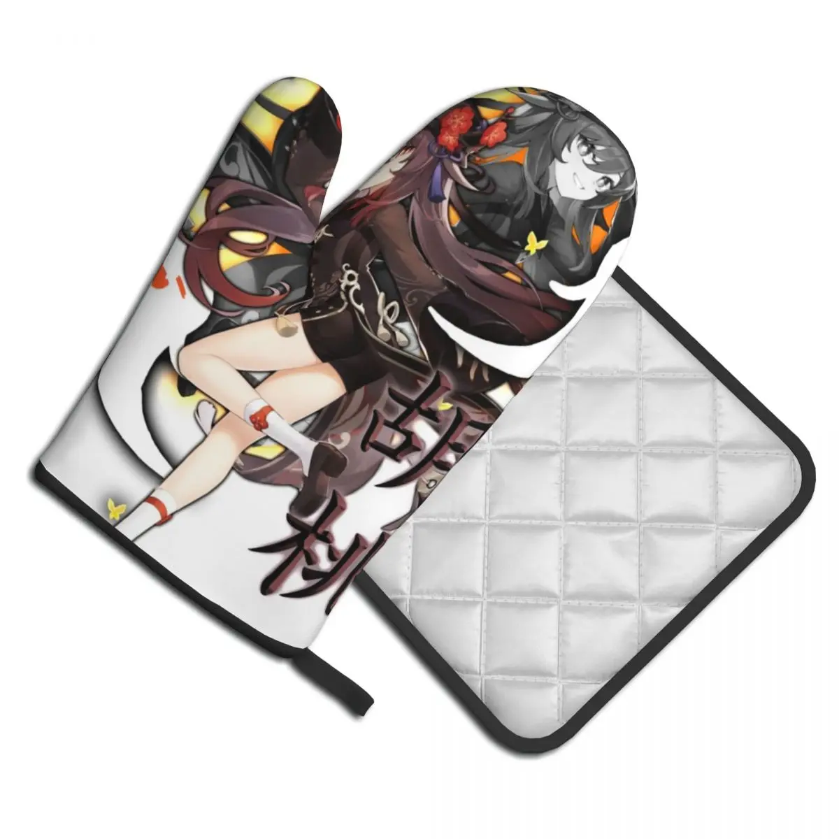 

Genshin Impact Hu Tao кухонные перчатки charontis hutao изоляция гриль фритюрница держатель для кастрюли