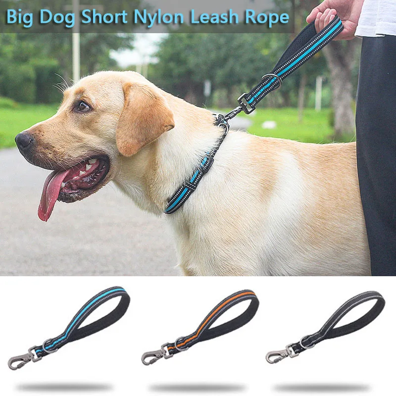 

Big Dog Short Leash Rope for Large Dog Collar Extension For Training Running Pet Dog Lead Leash Pet Supplies