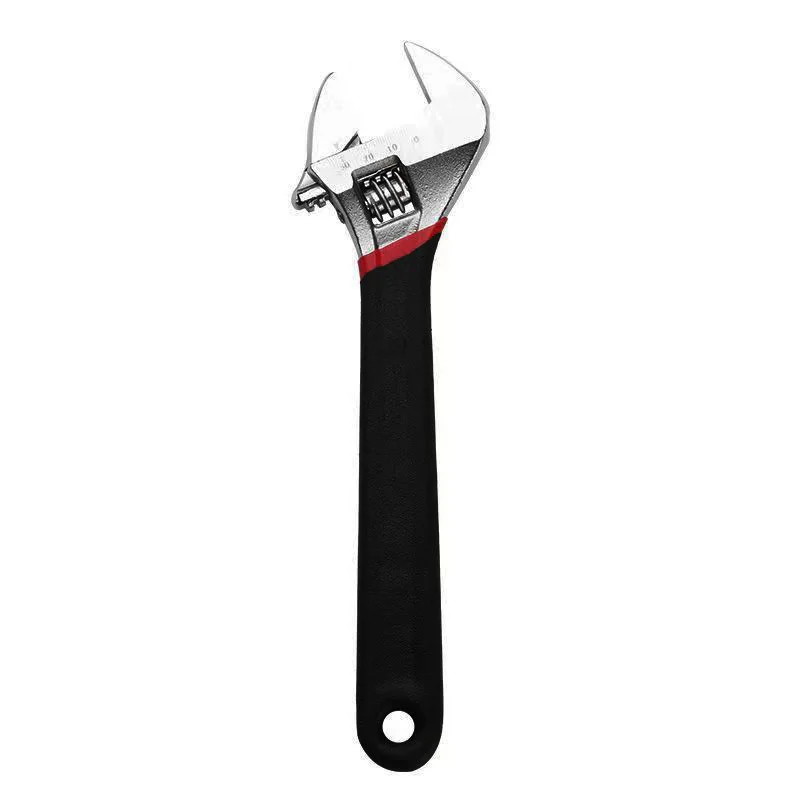 

Adjustable Black Cushion Grip Wrench Carbon Steel Non-slip Multifunctional Hand Tools