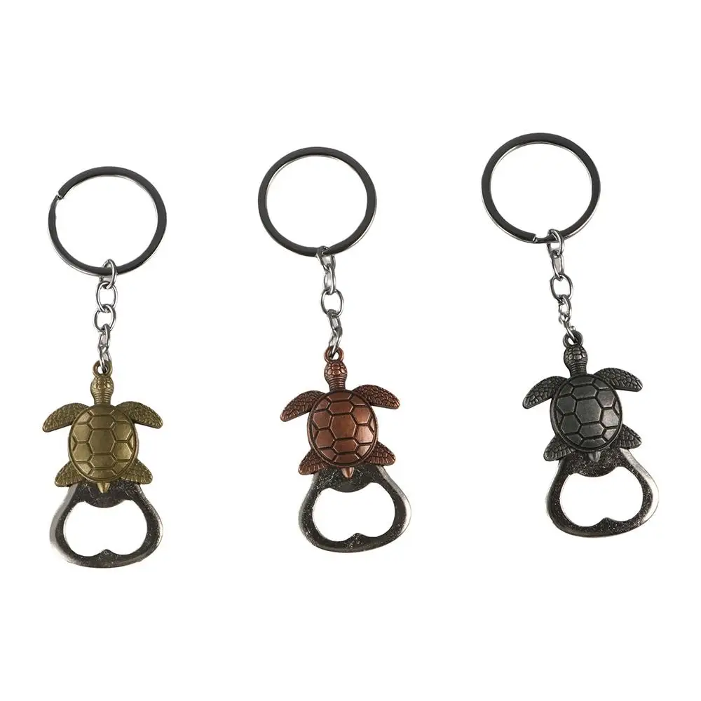 Открывалка для бутылок с лягушкой волком черепахой бронзовый цвет