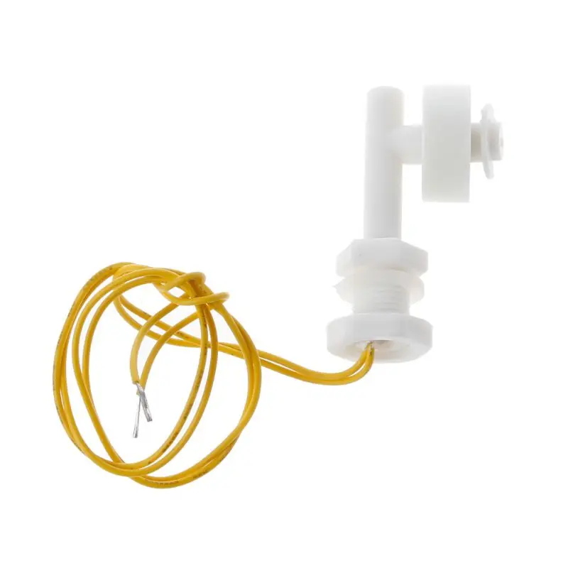 

PP Plastic Water Level Sensor Side Mounted Liquid Float Switch for Water Tower Aquariums Fish for Tank Hydroponics Pool