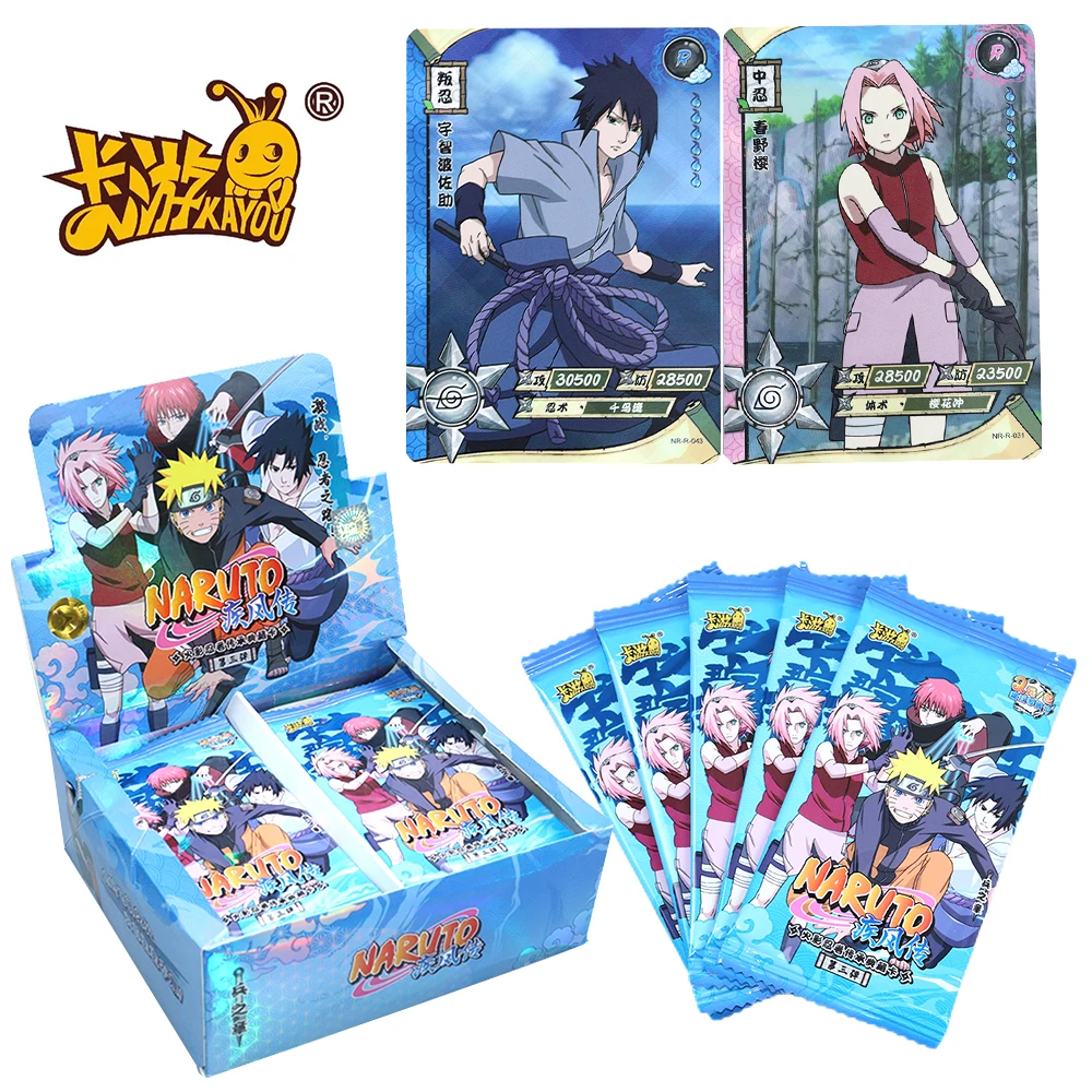 

CR MR AR SP UR Bronzing Uchiha Sasuke Itachi Hyuga Hinata Rare Collection Cards Children's Gift KAYOU Anime Original Naruto Card