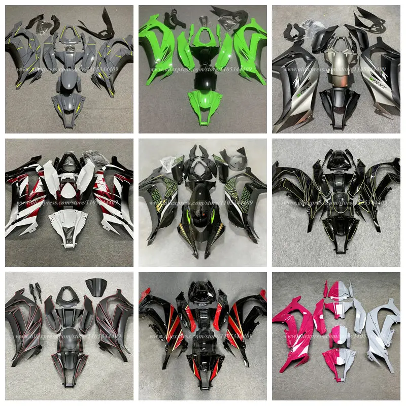 Фото Новый комплект обтекателей из ABS-пластика (4 шт.) для Kawasaki ZX10R 2011-2015 годов выпуска, аксессуары для мотоциклов, возможность индивидуальной настройки. №1
