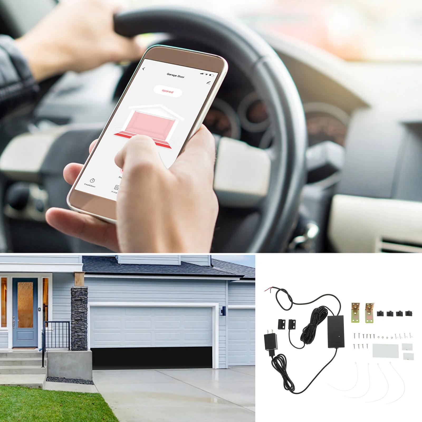

Wi-Fi-пульт дистанционного управления гаражными дверями