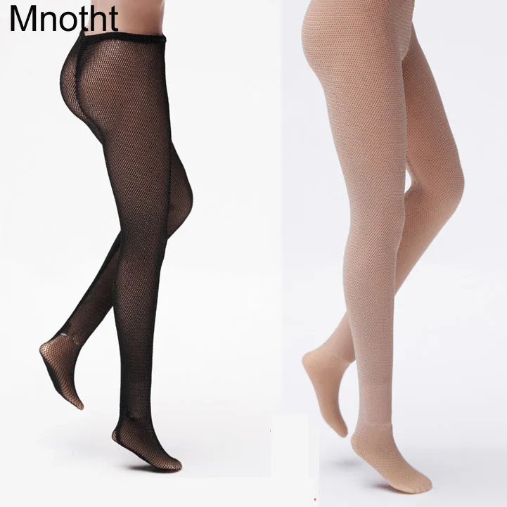 

Mnotht 1/6 Solider Sexy Socks VCF2001 White Female Lace Panty Stockings For 12in Rubber Body l30