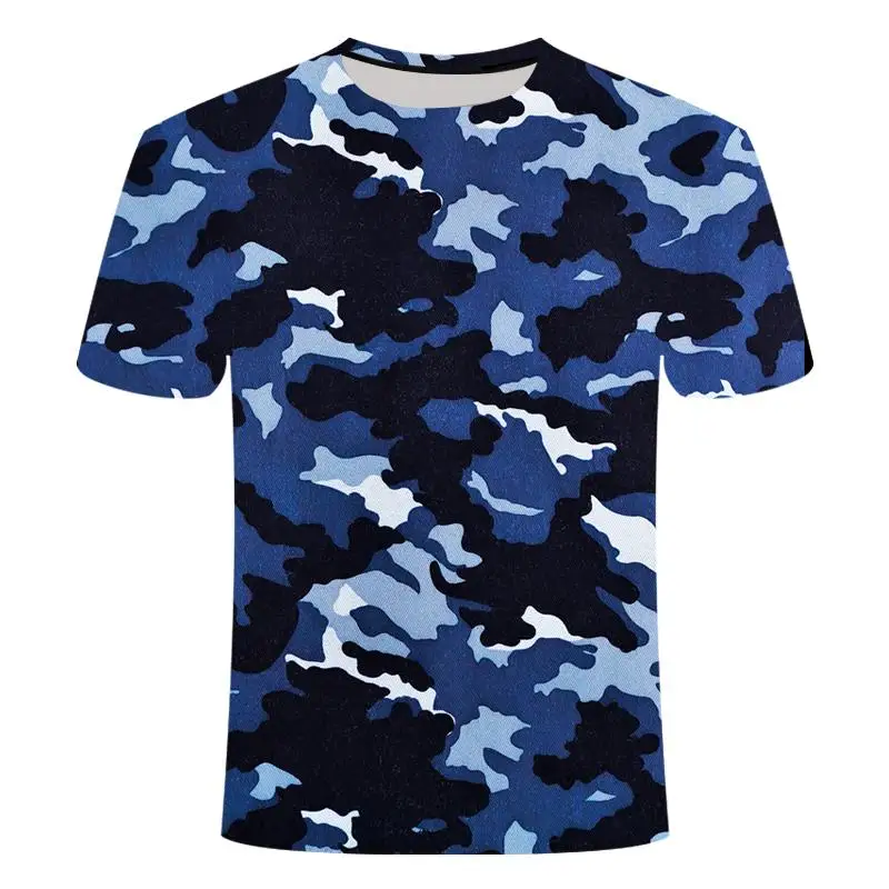 

New outdoor quick-drying T-shirt male tactical camouflage long-sleeved round neck sports military T-shirt camouflage 3D T-shirt