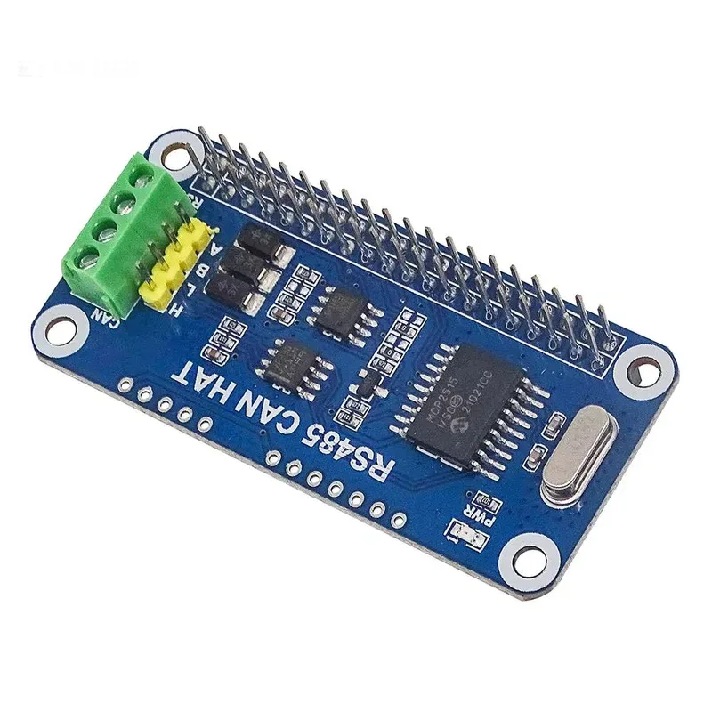 Фото CAN HAT Waveshare RS485 для Raspberry Pi Zero/Zero W/Zero WH/2B/3B/3B+, плата CAN-контроллера: трансивер MCP2515, 485: SP3485, №3