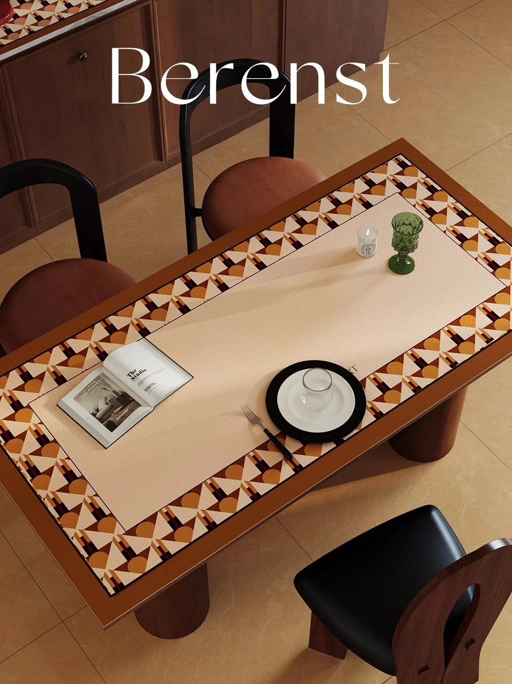 Berens Extra Light Роскошный высококачественный настольный коврик Водонепроницаемый