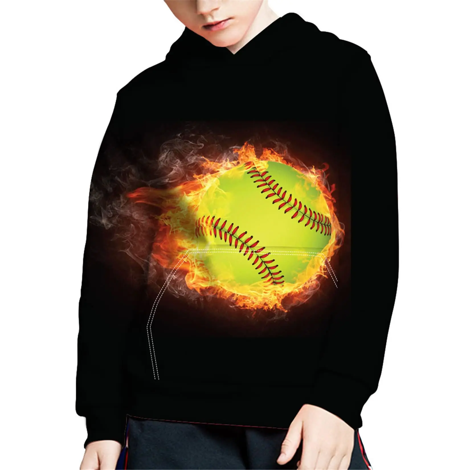 

Свитшот для девочек-подростков, Детская толстовка с длинным рукавом, свитшот, популярный спортивный пуловер, детские пальто для мальчиков 10...