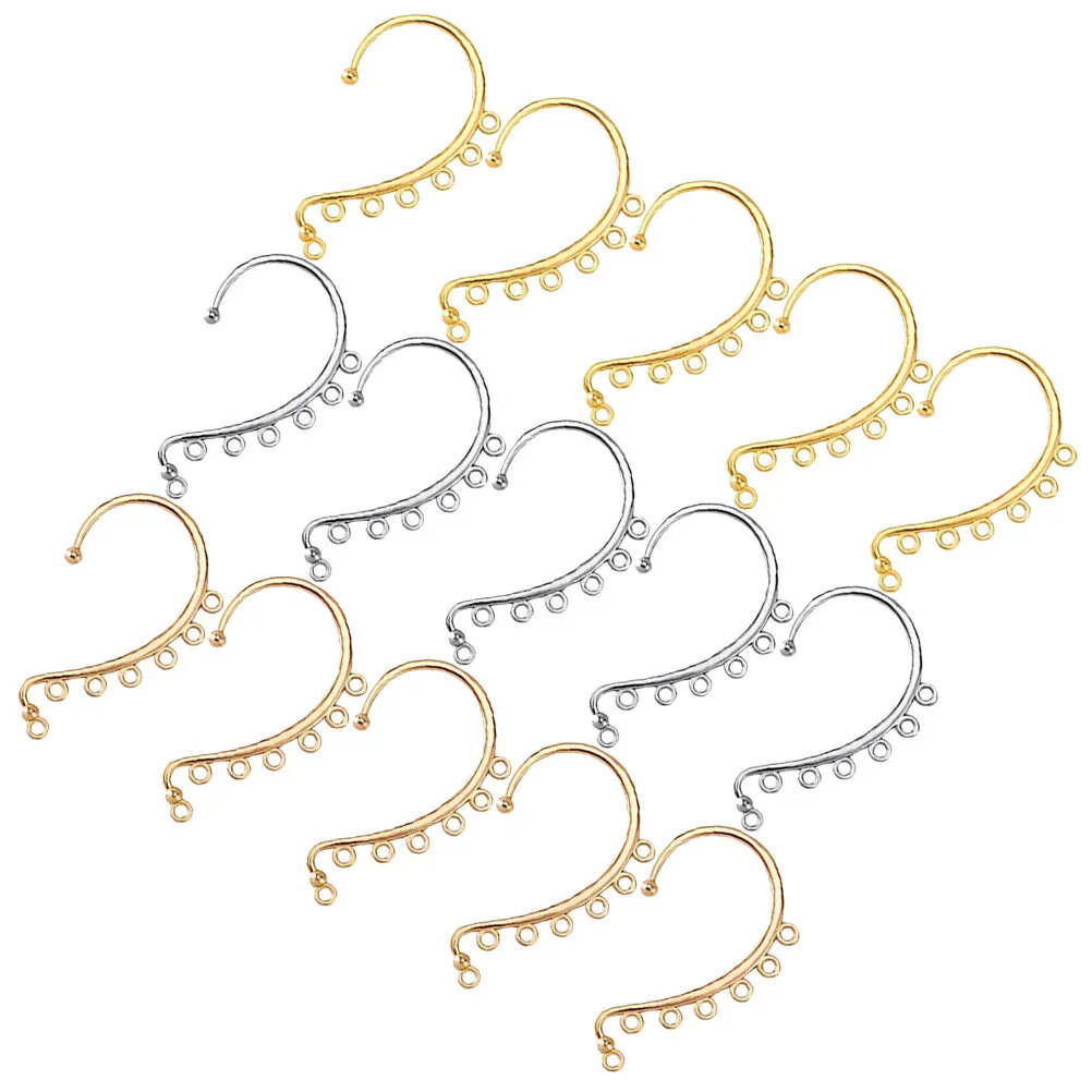 Crafting Supplies DIY Ear Cuffs Earring Hook Jewelry Material Accessories Earbob