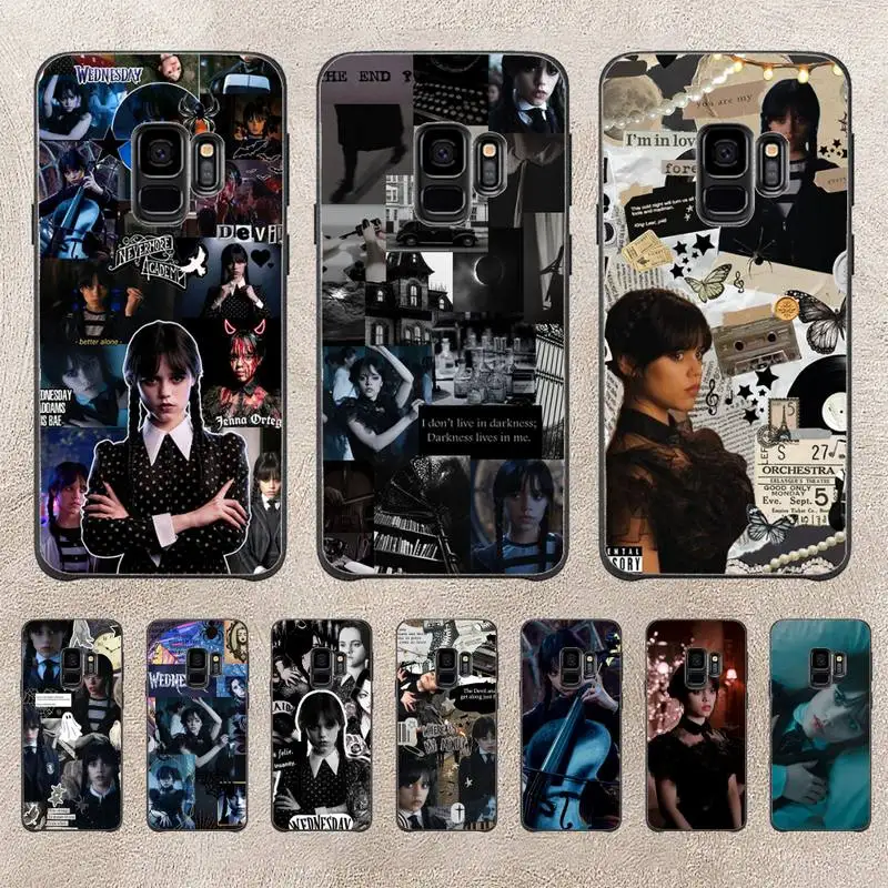 

Wednesday Addams Phone Case For Samsung Galaxy Plus S9 S20Plus S20ULTRA S10lite S225G S10 Note20ultra Case